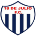 Escudo de Club Atlético 18 de Julio - Paysandú